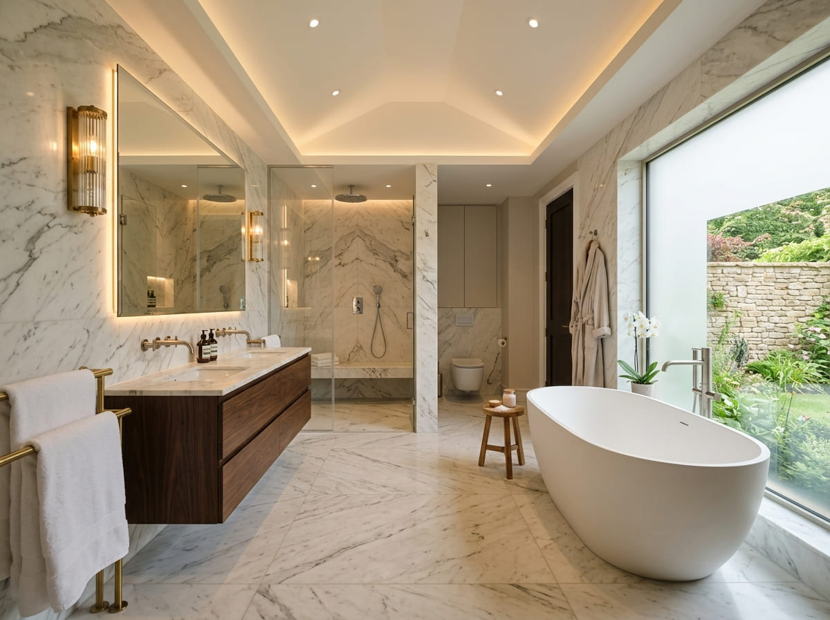Custom Bathroom Renovation in Diana